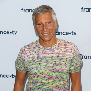 Nagui lors du photocall dans le cadre de la conférence de presse de France Télévisions au Pavillon Gabriel à Paris. © Pierre Perusseau/Bestimage