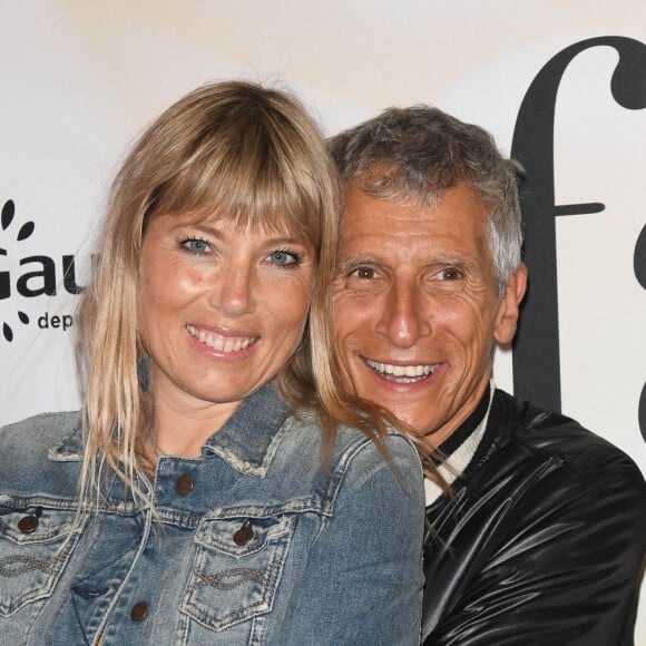 Nagui et sa femme Mélanie Page - Avant-première du film "Les fantasmes" au cinéma Pathé Wepler à Paris. Le 24 juin 2021 © Coadic Guirec / Bestimage