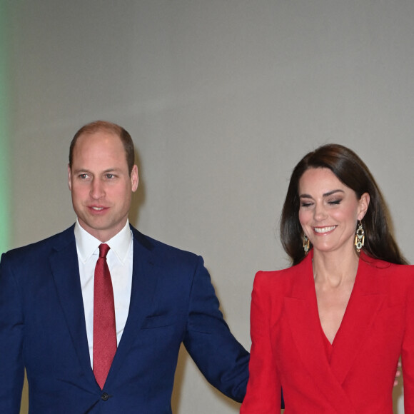 Le prince William, prince de Galles, et Catherine (Kate) Middleton, princesse de Galles, lors de la soirée "Shaping Us" en amont des BAFTA Awards 2023 à Londres, le 30 janvier 2023. 