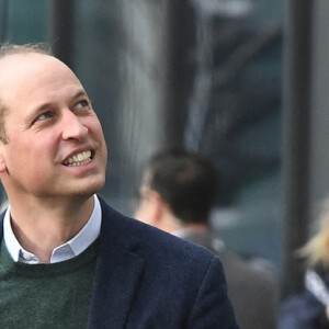 Le prince William, prince de Galles, et Catherine (Kate) Middleton, princesse de Galles, inaugurent officiellement le nouveau Centre hospitalier Royal Liverpool University Hospital à Liverpool, Royaume Uni, le 12 janvier 2023. 