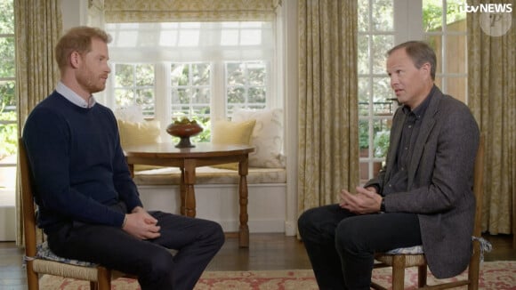 Interview du prince Harry pour la chaine ITV.