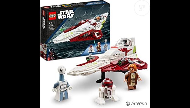 Un voyage en vaisseau pour changer un destin avec ce jeu de construction Lego Star Wars Le chasseur jedi d'Obi-Wan Kenobi