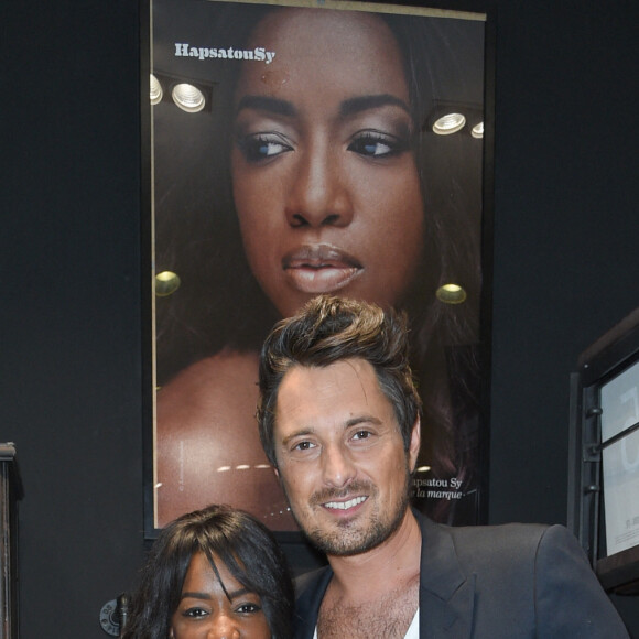 Exclusif - Hapsatou Sy et son compagnon Vincent Cerutti - La marque HapsatouSy ouvre sa première boite à beauté au centre commercial de Belle Epine à Thiais, France, le 26 mai 2018. © Coadic Guirec/Bestimage