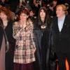 Gérard Depardieu, Yolande Moreau, Isabelle Adjani et Miss Ming, sur le tapis rouge du Festival du film de Berlin, pour la présentation de leur film Mammuth, le vendredi 19 février.