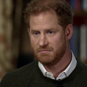 Images de l'émission "60 Minutes" avec le prince Harry. © JLPPA/Bestimage 