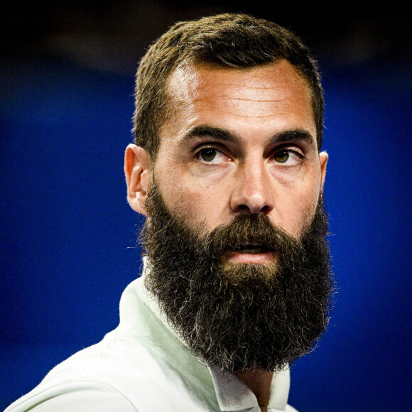 Benoît Paire lors du 13ème Open Sud de France à Montpellier le 5 février 2023.