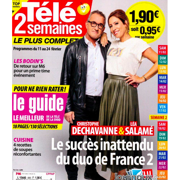 Couverture de "Télé 2 semaines" du samedi 4 février 202