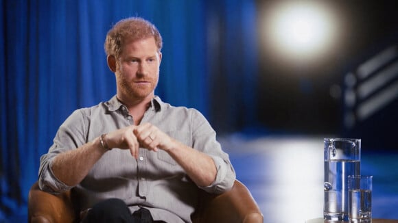 Le prince Harry réalise une série d'interviews sur le thème de la santé mentale avec Chloe Kim, Adam M.Grant et Blu Mendoza dans le cadre d'un film promotionnel pour sa start-up caritative "Better Up". © JLPPA/Bestimage