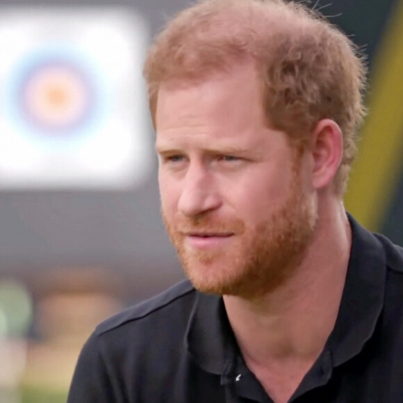 Le prince Harry donne une interview pour le "Today Show" à La Haye, le 19 avril 2022.