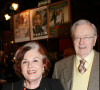 Louis Velle et Frédérique Hébrard - Prix Cazes en 2007 à la brasserie Lipp
