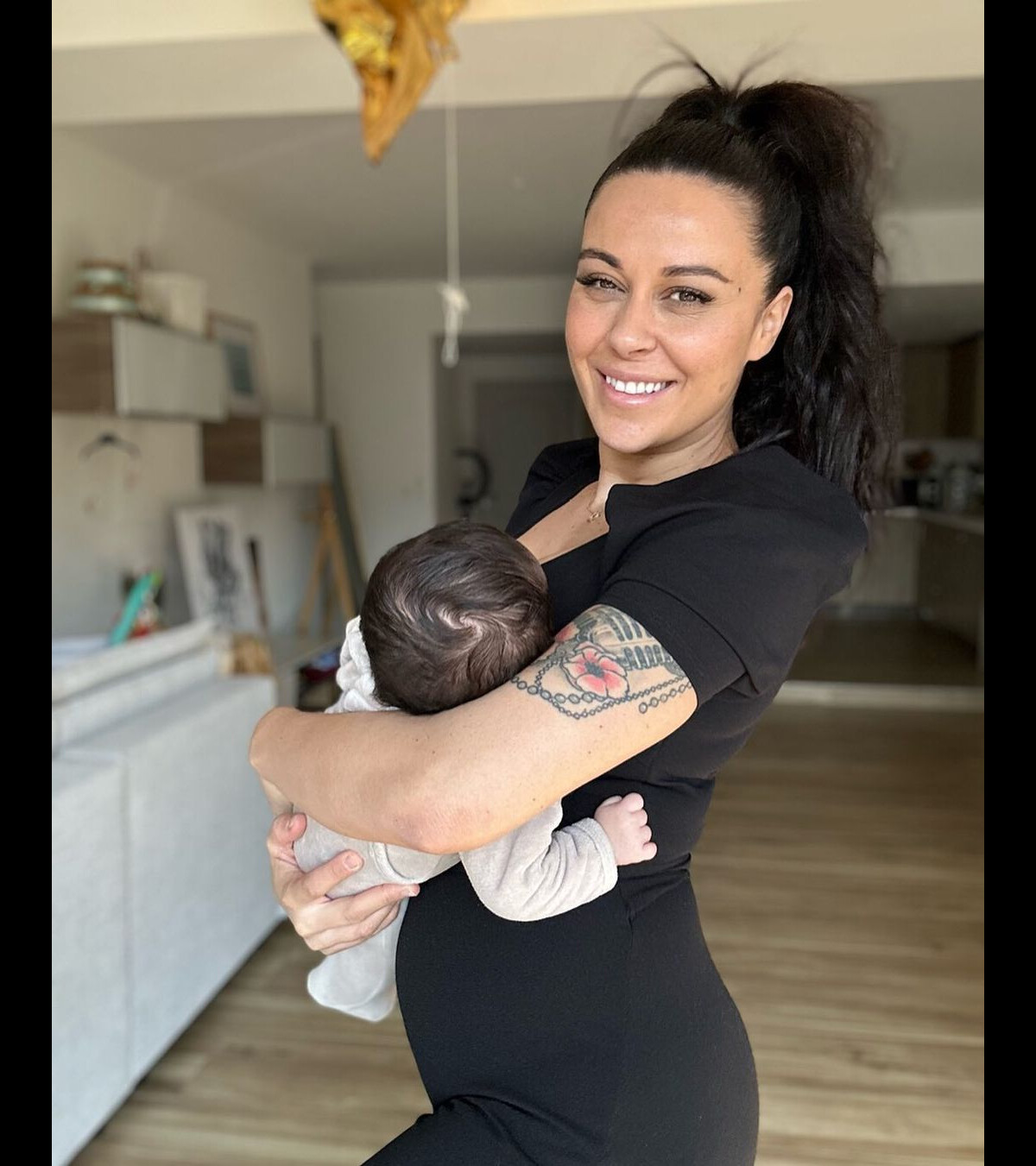 Photo : Shanna Kress avec son fils Loüka - Purepeople