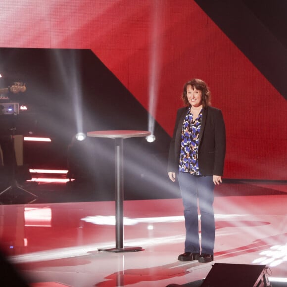 Exclusif - Anne Roumanoff - Enregistrement de l'émission "Le Grand Show de l'Humour : quels sont vos humoristes préférés en 2023 ?", diffusée le 11 février sur France 3. © Jack Tribeca / Bestimage