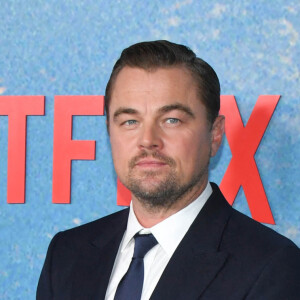 Leonardo DiCaprio - Les célébrités arrivent à la première de "Don't Look Up" (Netflix) à New York, le 5 décembre 2021.