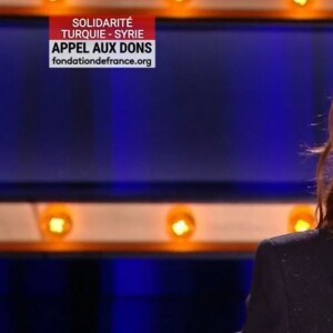 Léa Salamé dans "Quelle époque!" sur France 2 le 11 février 2023.