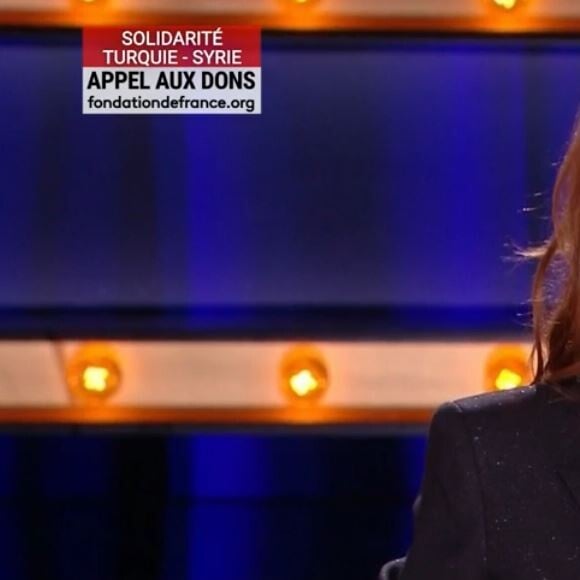 Léa Salamé dans "Quelle époque!" sur France 2 le 11 février 2023.