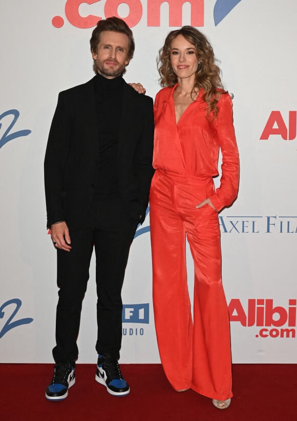 Philippe Lacheau et sa compagne Elodie Fontan - Première du film "Alibi.com 2" au cinéma Le Grand Rex à Paris le 6 février 2023. © Coadic Guirec/Bestimage 