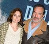 Jean Dujardin et sa compagne Nathalie Péchalat à la première du film "Les gardiennes de la planète" au cinéma Pathé Wepler à Paris. © Coadic Guirec/Bestimage 