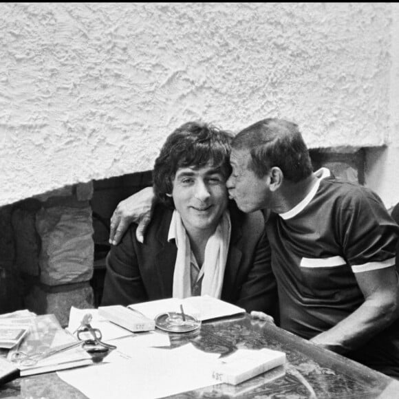 Henri Salvador et le photographe Daniel Angeli en 1981