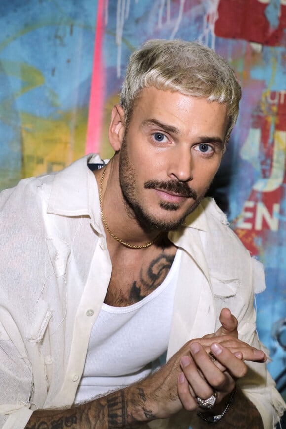 Photo Exclusif M.Pokora (Matt Pokora) Backstage Enregistrement