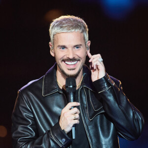 Exclusif - M. Pokora (Matt Pokora) - Enregistrement de l'émission "La fête de la Chanson française" à Paris, diffusée le 29 novembre sur France 2. Le 7 novembre 2022 © Cyril Moreau-Veeren / Bestimage