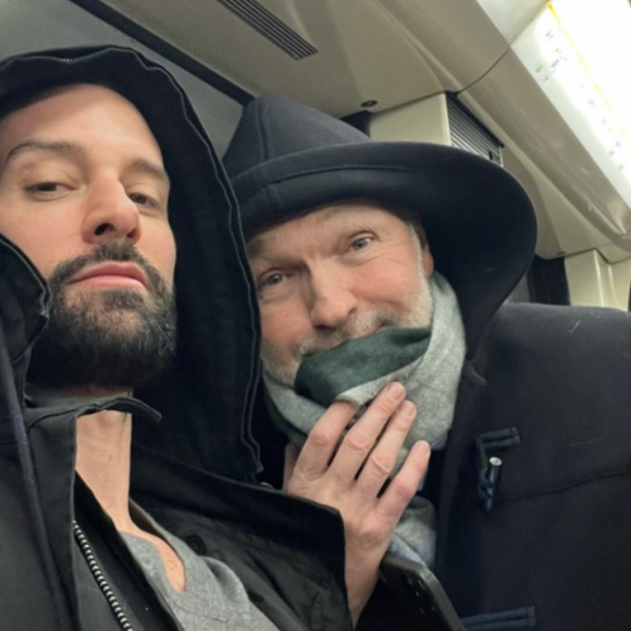 Laurent Ruquier et Hugo Manos passent la Saint-Valentin ensemble - Instagram