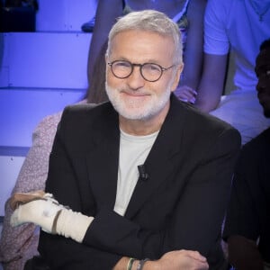 Exclusif - Laurent Ruquier sur le plateau de l'émission Touche pas à mon poste (TPMP) diffusée en direct sur C8 et présentée par C.Hanouna. © Jack Tribeca / Bestimage