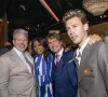Christopher McQuarrie, Angela Bassett, Tom Cruise, Austin Butler au déjeuner des nominés de la 95ème cérémonie des Oscars à Beverly Hills. Los Angeles, le 13 février 2023.