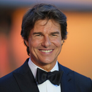 Tom Cruise à la première du film "Top Gun: Maverick" au cinéma Odeon, Leicester Square à Londres. 