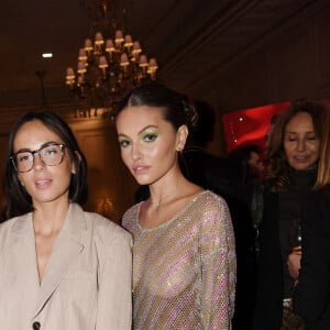 Agathe Auproux, Thylane Blondeau - Soirée du Grand Dîner "Trophée Forbes" au Four Seasons Hôtel George V Paris le 30 septembre 2022. © Coadic Guirec - Rachid Bellak / Bestimage 