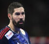 Nikola Karabatic vient d'annoncer une bien mauvaise nouvelle.
Nikola Karabatic - Tournoi de France de Handball - Match "France - Pays-Bas" au Mans.