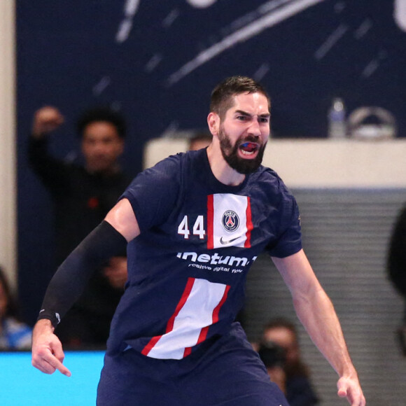 Nikola Karabatic (Paris Saint-Germain) - EHF Champions League de Handball "PSG HB - GOG Handbold (41-36)" au Stade Pierre de Coubertin, le 23 novembre 2022.