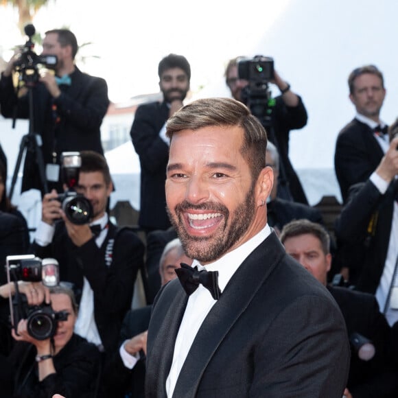 Ricky Martin - Montée des marches du film " Elvis " lors du 75ème Festival International du Film de Cannes. Le 25 mai 2022 © Cyril Moreau / Bestimage 