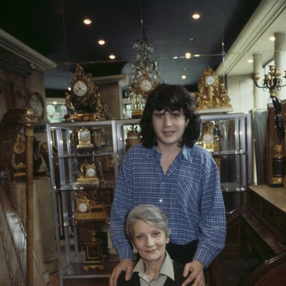 Archives - Rendez-vous avec Daniel Balavoine et sa mère Elisabeth. Le 29 mai 1979. © Alain Canu via Bestimage