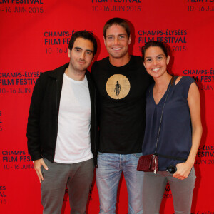 Exclusif - David Solal, Tom Leeb, Elsa Leeb - Programme de Courts Métrages Français au cinéma le Lincoln lors du 4ème Champs-Elysées Film Festival à Paris le 10 juin 2015.