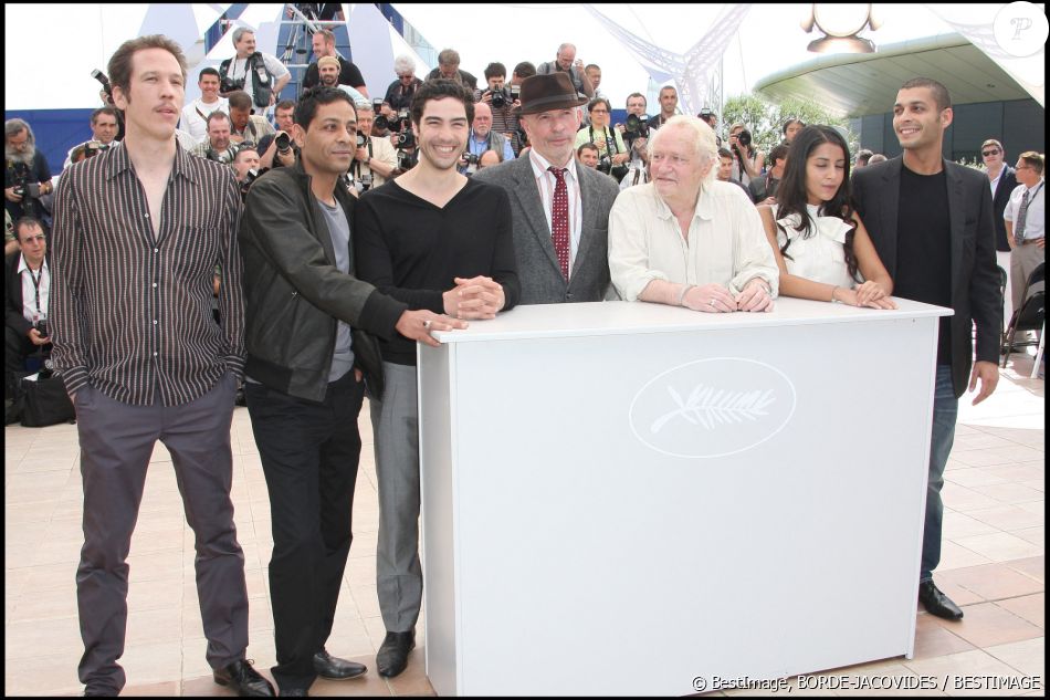 Reda Kateb, Hichem Yacoubi, Tahar Rahim, Jacques Audiard, Niels ...