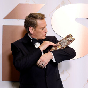 Benoît Magimel (César Du Meilleur Acteur Dans Pacifiction - Tourment Sur Les Îles) - Pressroom - 48ème cérémonie des César à l'Olympia à Paris le 24 février 2023. © Jacovides / Borde / Bestimage 