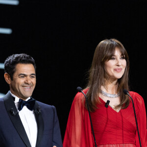 Jamel Debbouze, Monica Bellucci - 48ème cérémonie des César à l'Olympia à Paris le 24 février 2023 © Borde / Jacovides / Bestimage 