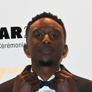 Ahmed Sylla - Photocall au Fouquet's après la 48ème cérémonie des César à Paris © Coadic Guirec / Bestimage 