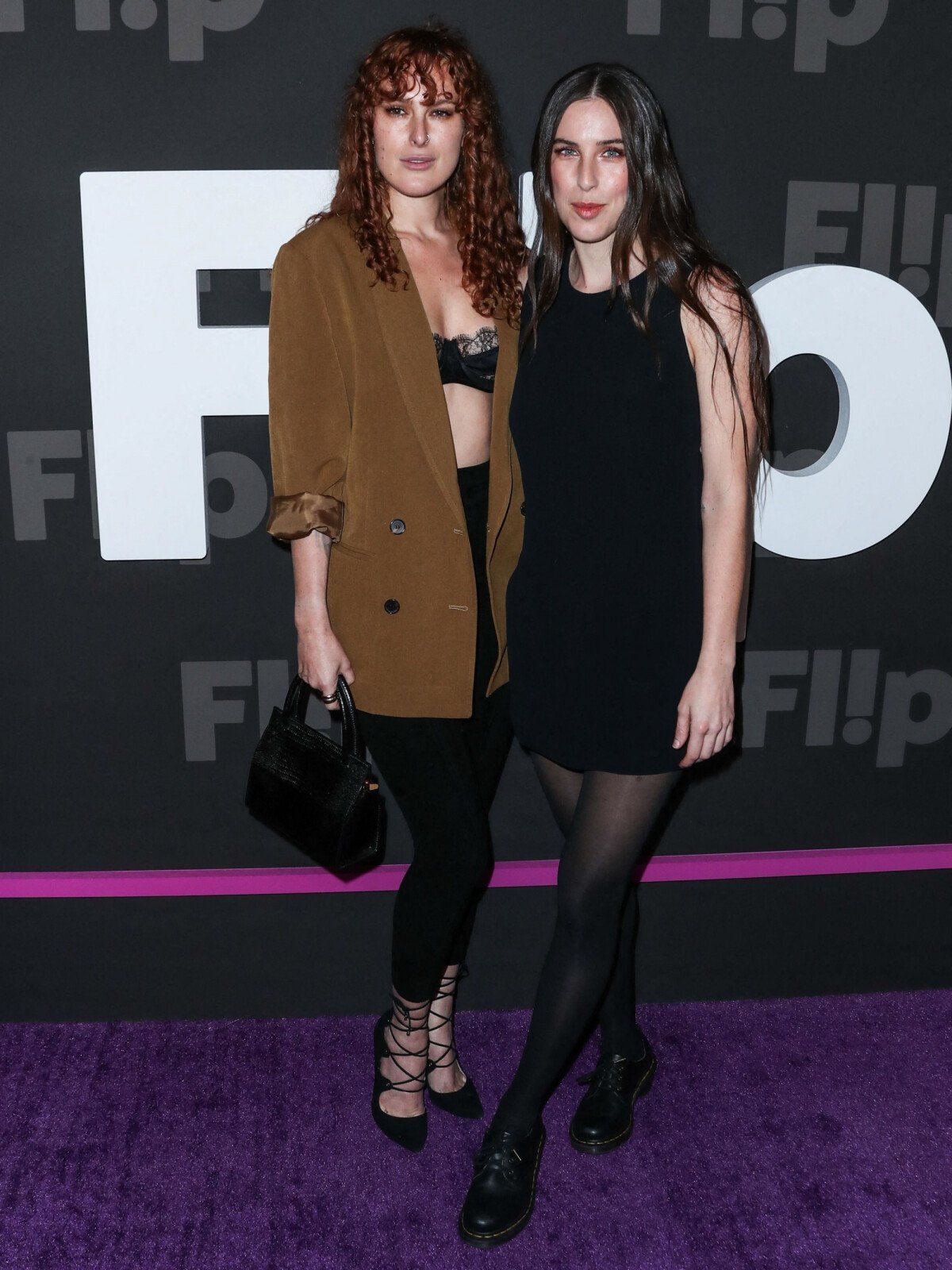 Photo : Rumer Glenn Willis, Scout LaRue Willis au photocall de la