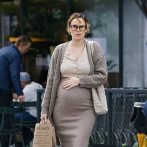 Rumer Willis, enceinte, fait des courses à Studio City. Los Angeles, le 29 janvier 2023. 
