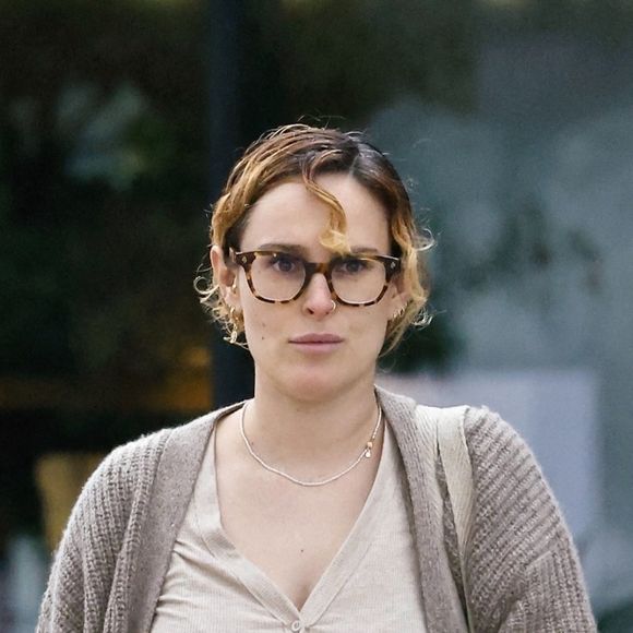 Rumer Willis, enceinte, fait des courses à Studio City. Los Angeles, le 29 janvier 2023. 