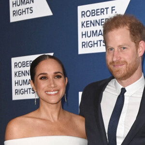 Le prince Harry et Meghan Markle - Photocall de la soirée de gala Robert F Kennedy Human Rights à New York le 6 décembre 2022. 