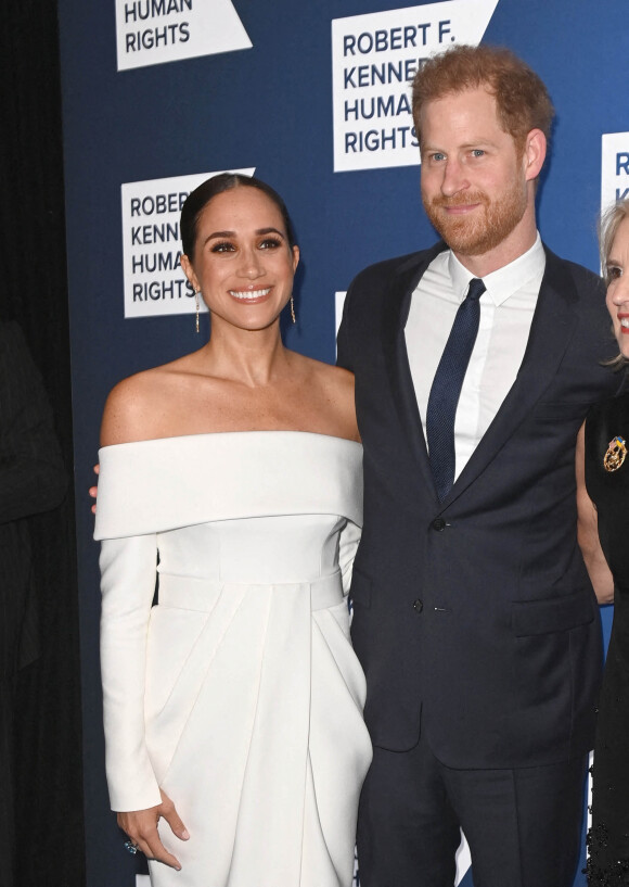 Le prince Harry et Meghan Markle - Photocall de la soirée de gala Robert F Kennedy Human Rights à New York le 6 décembre 2022. 