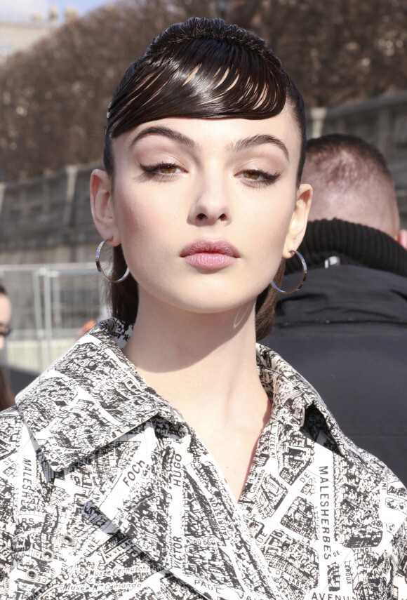 Deva Cassel au défilé de mode prêt-à-porter automne-hiver 2023/2024 "Christian Dior" lors de la Fashion Week de Paris. Le 28 février 2023 © Christophe Aubert via Bestimage 