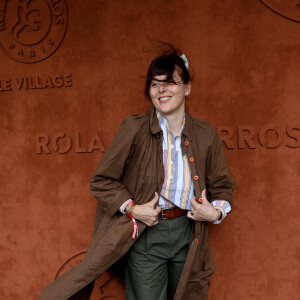 Valérie Donzelli au village lors des Internationaux de France de Tennis de Roland Garros 2022 à Paris, France, le 5 juin 2022. © Dominique Jacovides/Bestimage 