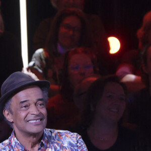 Exclusif - Yannick Noah - Enregistrement de l'émission "La boîte à secrets 13", présentée par F.Bollaert, et diffusée le 21 octobre sur France 3. Pour cette nouvelle émission de "La boîte à secrets", Faustine Bollaert accueille Y. Noah, A. Bent et G. Montagné pour une soirée toujours plus festive et émouvante. Chaque invité a le plaisir de découvrir des surprises réalisées sur mesure avec la complicité de ses proches ! Alors, préparez-vous à découvrir des archives personnelles de nos invités, chanter les plus grands tubes d’hier et d’aujourd’hui, tenter de retrouver l’identité d’un invité mystère et des images exclusives tournées avec l’entourage des invités ! Joies, émotions, fous rires, tubes, retrouvailles et révélations seront au menu de votre soirée. © Jack Tribeca / Bestimage