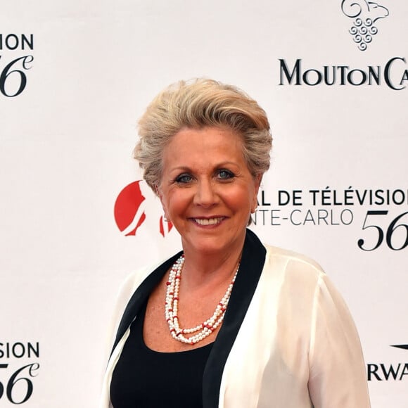 Françoise Laborde - Cérémonie d'ouverture du 56ème Festival de télévision de Monte-Carlo, le 12 juin 2016. © Bruno Bebert/Bestimage