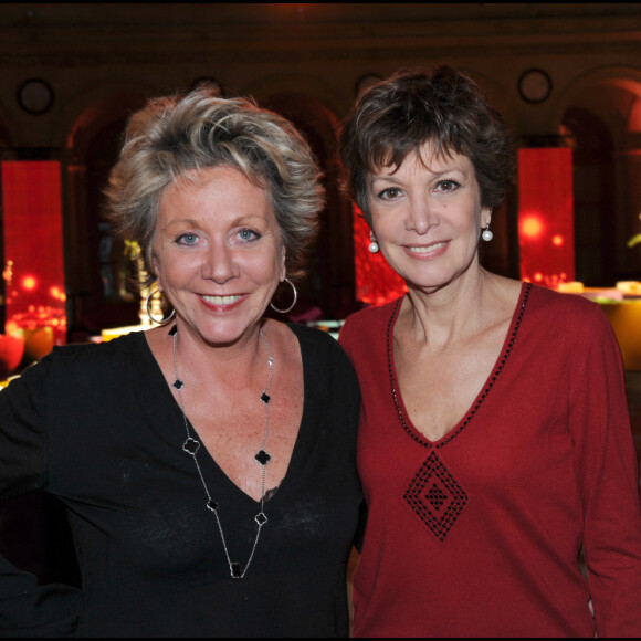 FRANCOISE ET CATHERINE LABORDE - COCKTAIL DE RENTREE DE TF1 AU PALAIS BRONGNIART A PARIS