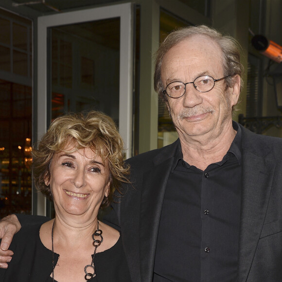 Patrick Chesnais et sa femme Josiane Stoleru - Inauguration de l'hôtel Barrière Le Normandy à Deauville, le 18 juin 2016. © Coadic Guirec/Bestimage ( No Web No Blog pour la Belgique et la Suisse) 