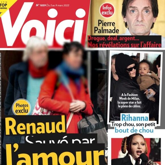 Couverture du magazine "Voici" de ce vendredi 3 mars 2023